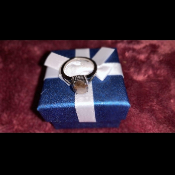 Karis 3.50 ctw Chocolate Sapphire Ring - Picture 3 of 4